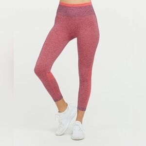 SPANX Seamless Sculpt Leggings in Pink Multicolor